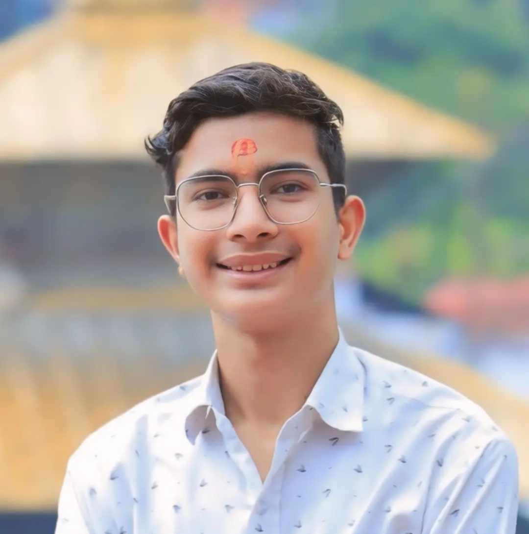 Prince Yoga smiling portrait